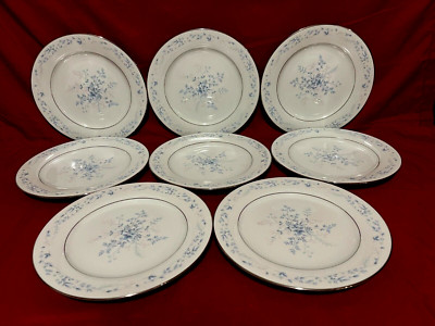 Noritake 2693 Carolyn Fine China Set Of 8 Floral Salad Plates 8 1/4''