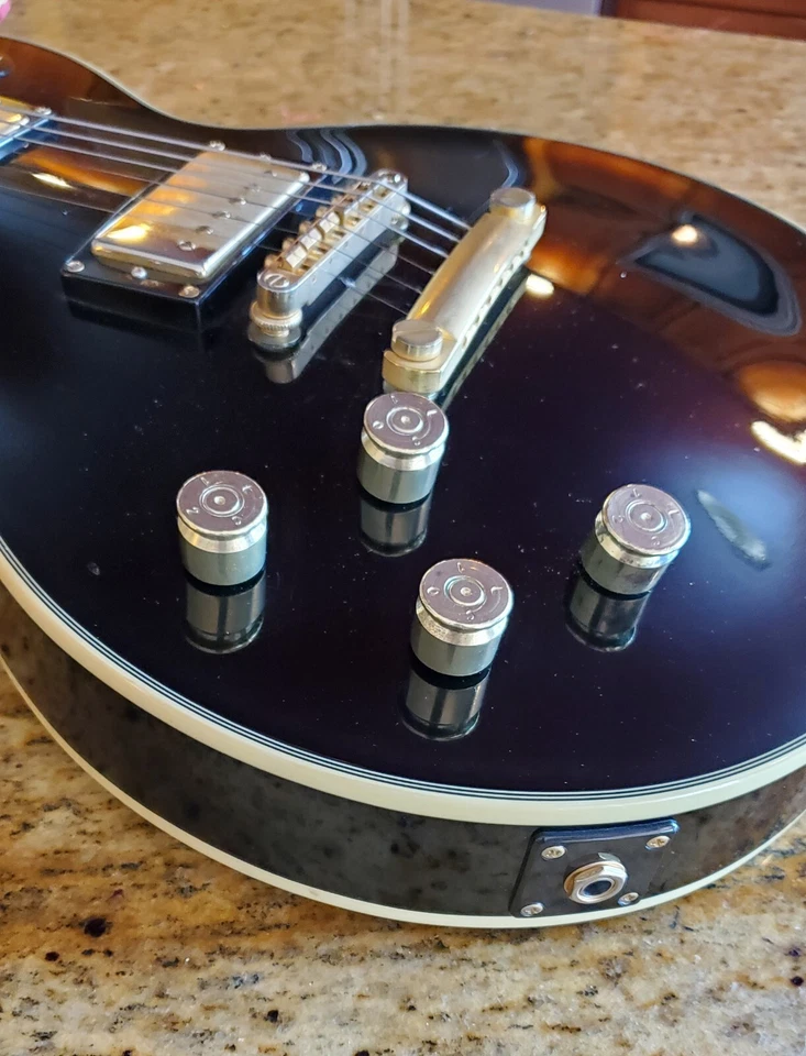 Volume and Tone Guitar Knobs Made of Recycled 50 BMC Caliber Brass - Image 4 of 4