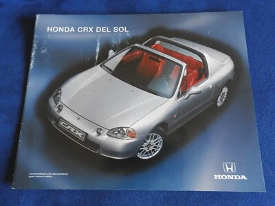 catalogue honda civic CRX 1997 allemand - Photo 1/4