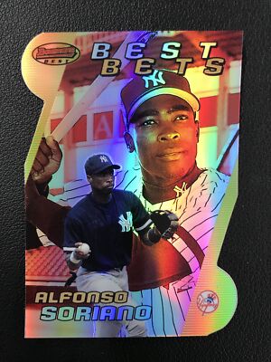 2000 Bowman's Best #BBB2 Alfonso Soriano Best Bets Die-Cut New York Yankees