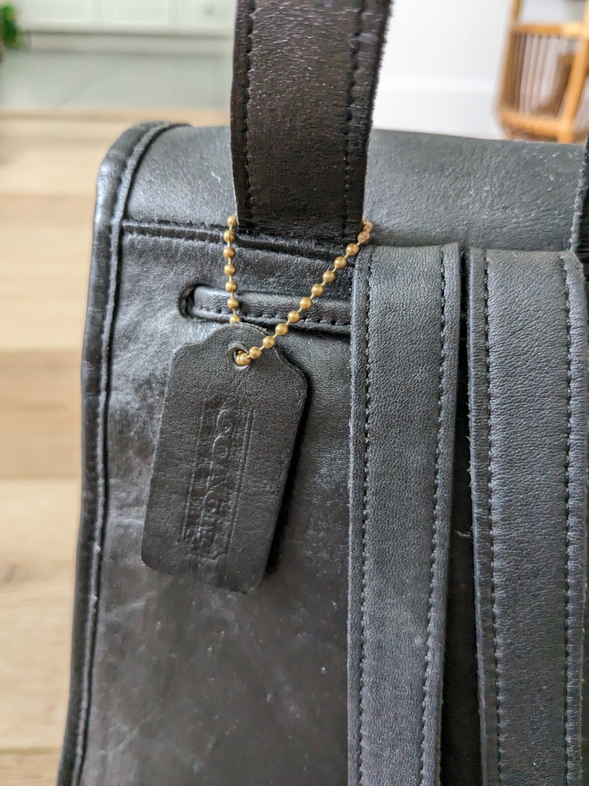 Vintage Coach 9960 Black Leather Mini Backpack eBay