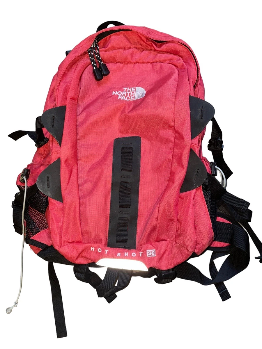 The North Face Hot Shot SE Special Edition Red Backpack Women's XL