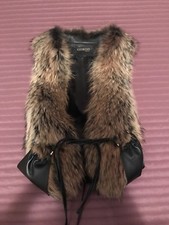 Real Fur Luxury Vest - Size S