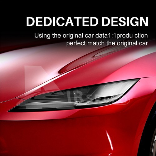 Front Headlight Precut Paint Protection Film PPF For Tesla Model 3 Highland 2024 - Picture 6 of 8