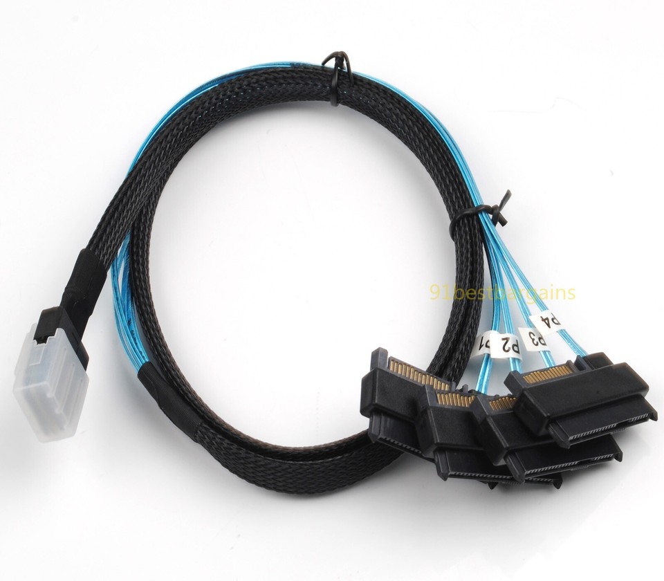 Accessorio Per Archiviazione Dati Cavo Mini SAS SFF-8087 Maschio-maschio – 1 Metro, Perfetto Per Collegamenti Interni Server O PC! Cavo Interno Mini Sas 8087 Maschio Maschio 1m 36 Pin - Foto 7