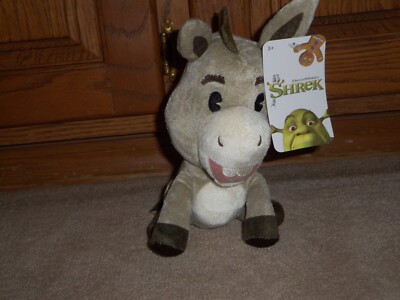 NEW, DREAMWORKS DONKEY FROM SHREK 8'' PLUSH