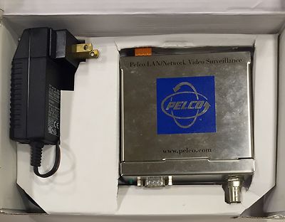 Pelco NET101T Einkanal Video Transmitter Ethernet Anschluss PEL-NET101T
