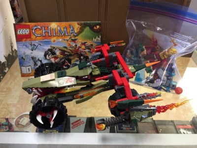 Cragger's Fire Starter Car Lego 70135 Legends Of Chima Set 