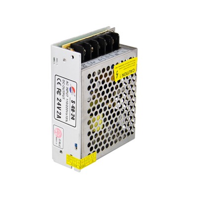 Box Shaped Professional 24V 2A Power Supply Adapter Camera LED Light