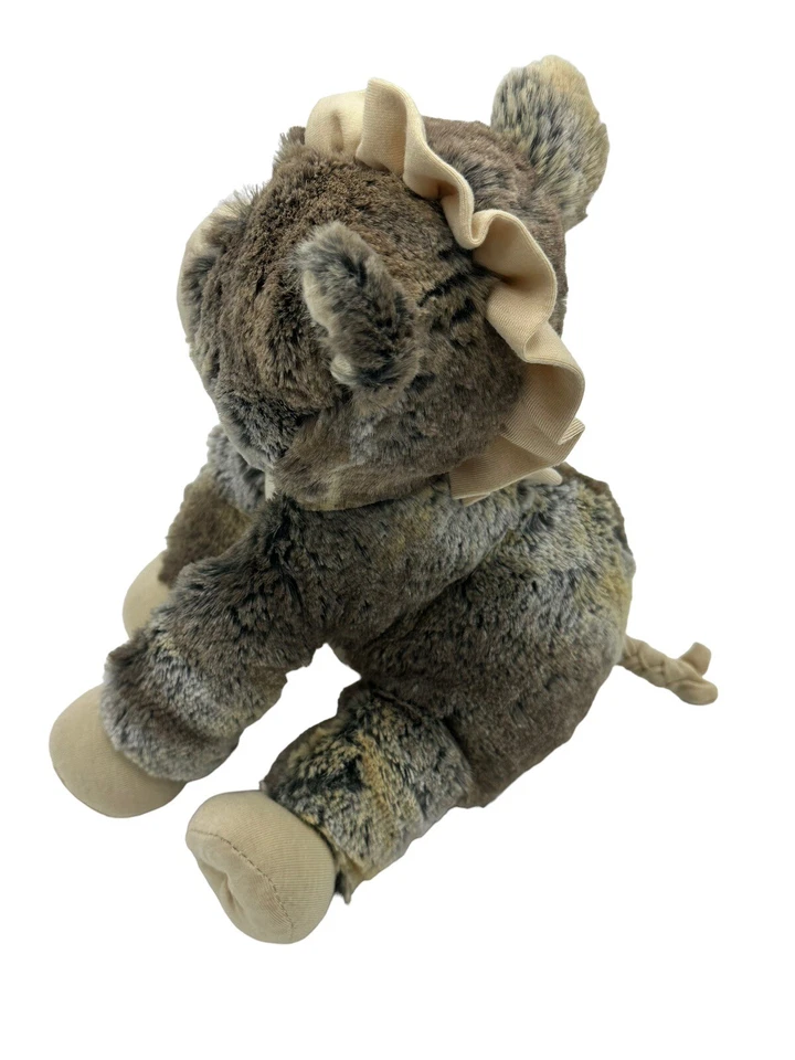 Demdaco Barnyard Baby Horse Plush Toy Lovey Brown Cream Gray Soft - Image 2 of 4