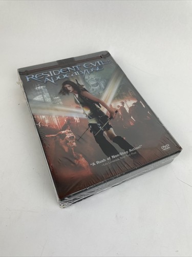 Lot of 2 x RESIDENT EVIL + Resident Evil Apocalypse DVD Video Mill Jovovich MINT - Picture 6 of 6