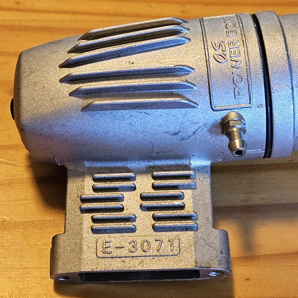 Genuine Muffler OS E-3071 Muffler Model Airplane Engine GS18 - Image 2 of 4