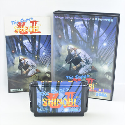 THE SUPER SHINOBI II 2 Mega Drive Sega 2602 md | eBay