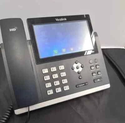 Yealink T48U Gigabit VoIP Phone with Power Supply  - 3CX Compatiable - Unlocked