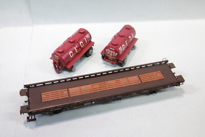 Wagon UFR biporteur + 2 remorques Beurre Charentes Poitou SNCF ép. III