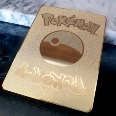 10000 point gx vmax pokemon metal cards card charizard golden