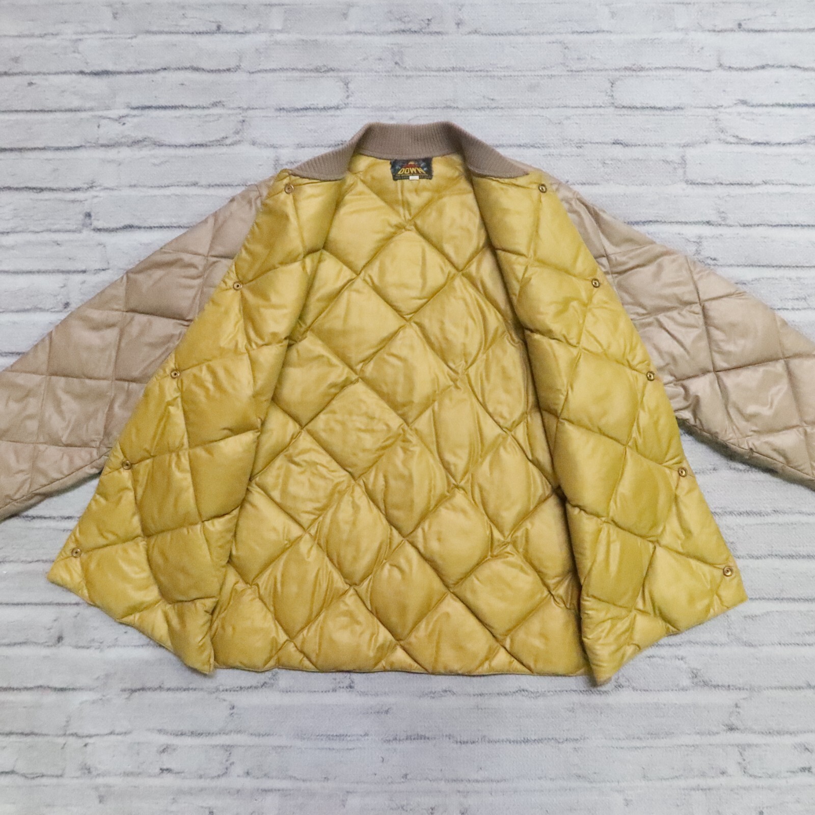 Vintage Eddie Bauer Diamond Quilted Down Jacket S… - image 6