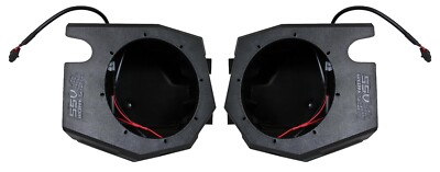 SSV Works Polaris RZR Front Kick Panel Speaker Pods 6.5'' UTV Audio Enclosures