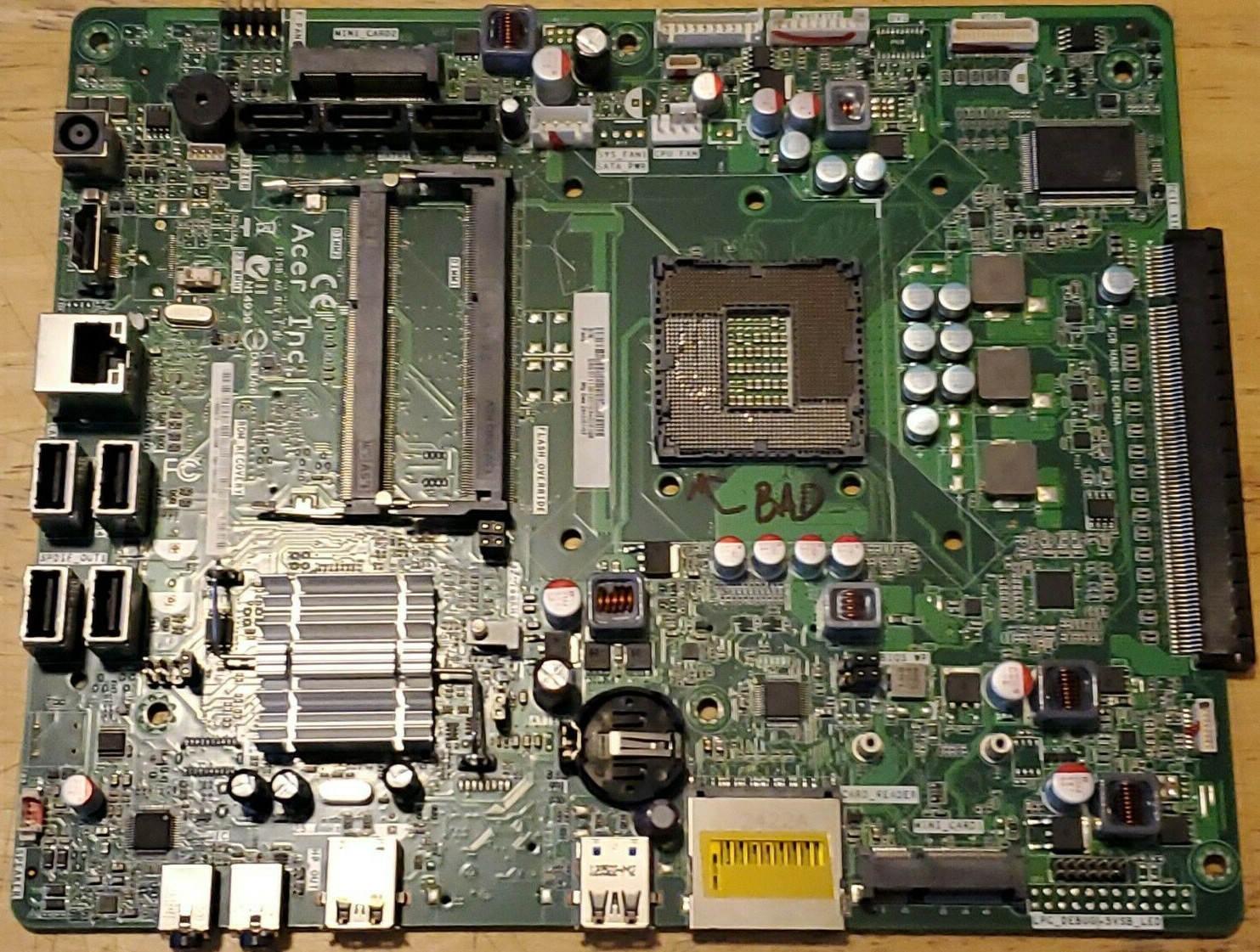 Gateway ZX6970 AIO PC Intel Motherboard FOR PARTS 0464 3C2A3 eBay