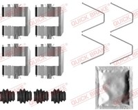 Quick Brake 109-0060 ZubehöR-Set, Scheibenbremsbelag FüR Hyundai KIA Volvo