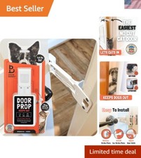 Innovative Cat Door Holder - The Perfect Pet Gate Alternative for Homeowners