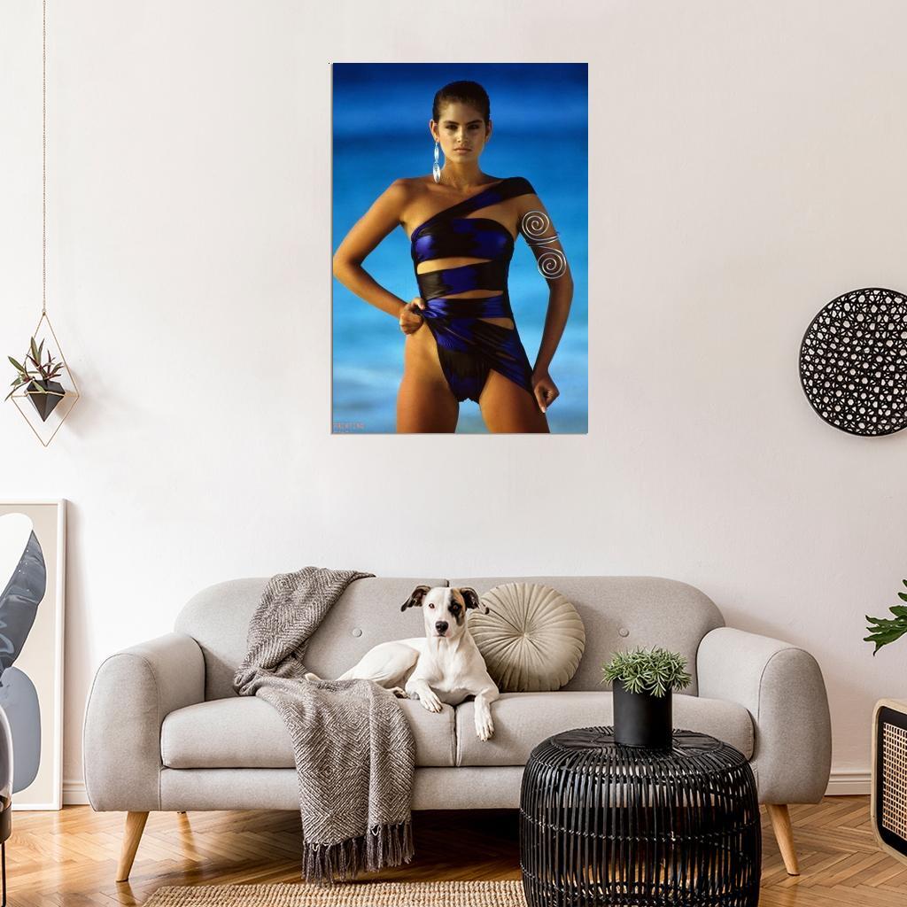 526189 CINDY CRAWFORD Show 80's & 90's Teen TV Movie 16x12 WALL