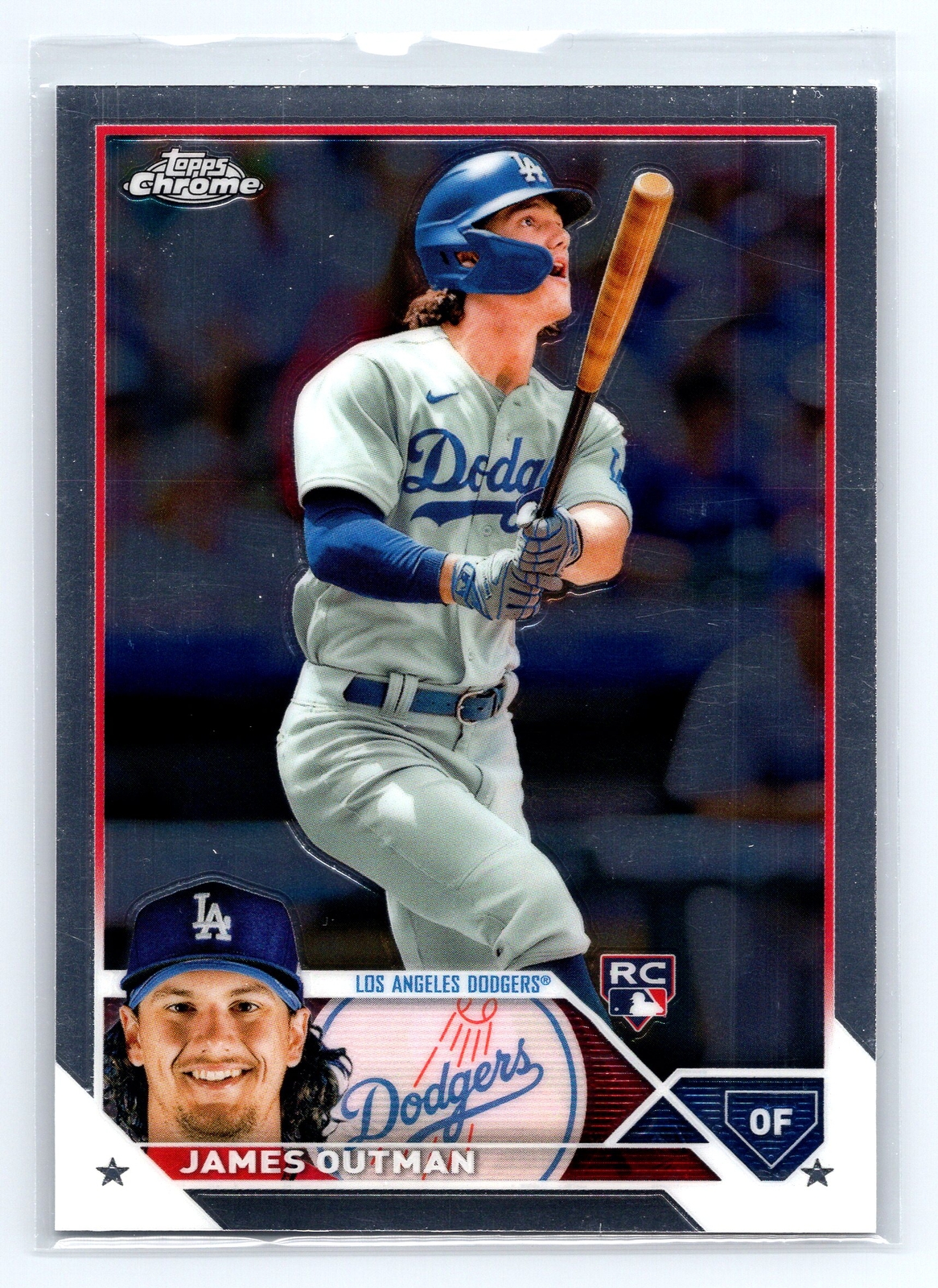 2023 Topps Chrome #81 James Outman RC Rookie