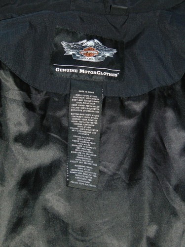 AUTHENTIC HARLEY-DAVIDSON JASPER BLACK CONVERTIBLE JACKET/VEST 2XL - Picture 7 of 7