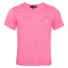 Kids Girls Active Athletic Short Sleeves T-Shirts Soft Feel Summer Sports Tops