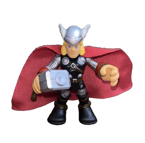 Marvel Thor Hundespielzeug – Rundes Plüschtier Mit Quietscher, 12,7 Cm, Für Hunde