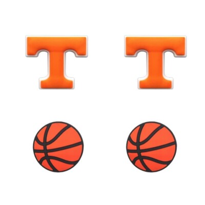 NCAA Tennesee Volunteers Team For Crocs Shoe Charms Jibbitz - 4 Pieces