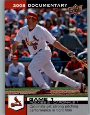 A6065- 2008 Upper Deck Dokumentarfilm BB # S 251-500 -du Pick- 15 + Free US