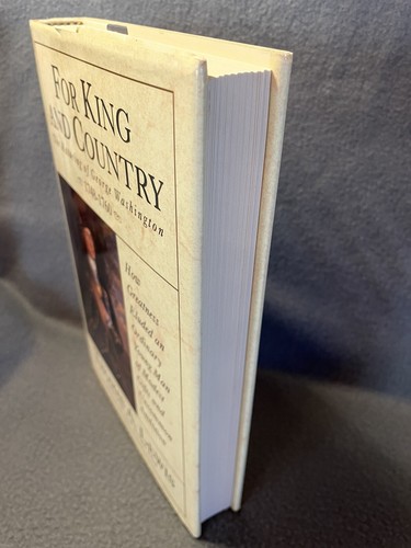 For King And Country George Washington Thomas Lewis 1993 1st Ed 1st Print HCDJ - Picture 21 of 23