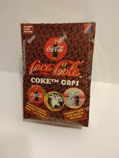 1995 Coca-Cola Coke Caps Pogs - 36 Count, 5 Milk Caps - SEALED VINTAGE