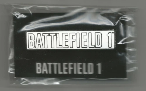 BATTLEFIELD 1 METAL PIN ~ 2016 EA E3 GAMESCOM OFFICIAL PROMO ~ BRAND NEW SEALED