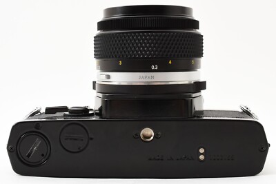 Exc+5] Olympus OM-1 MD SLR Film Camera W/50mm F3.5 Macro Lens Kit
