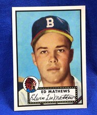 2019 Topps - Iconic Card Reprints Eddie Mathews #ICR-41