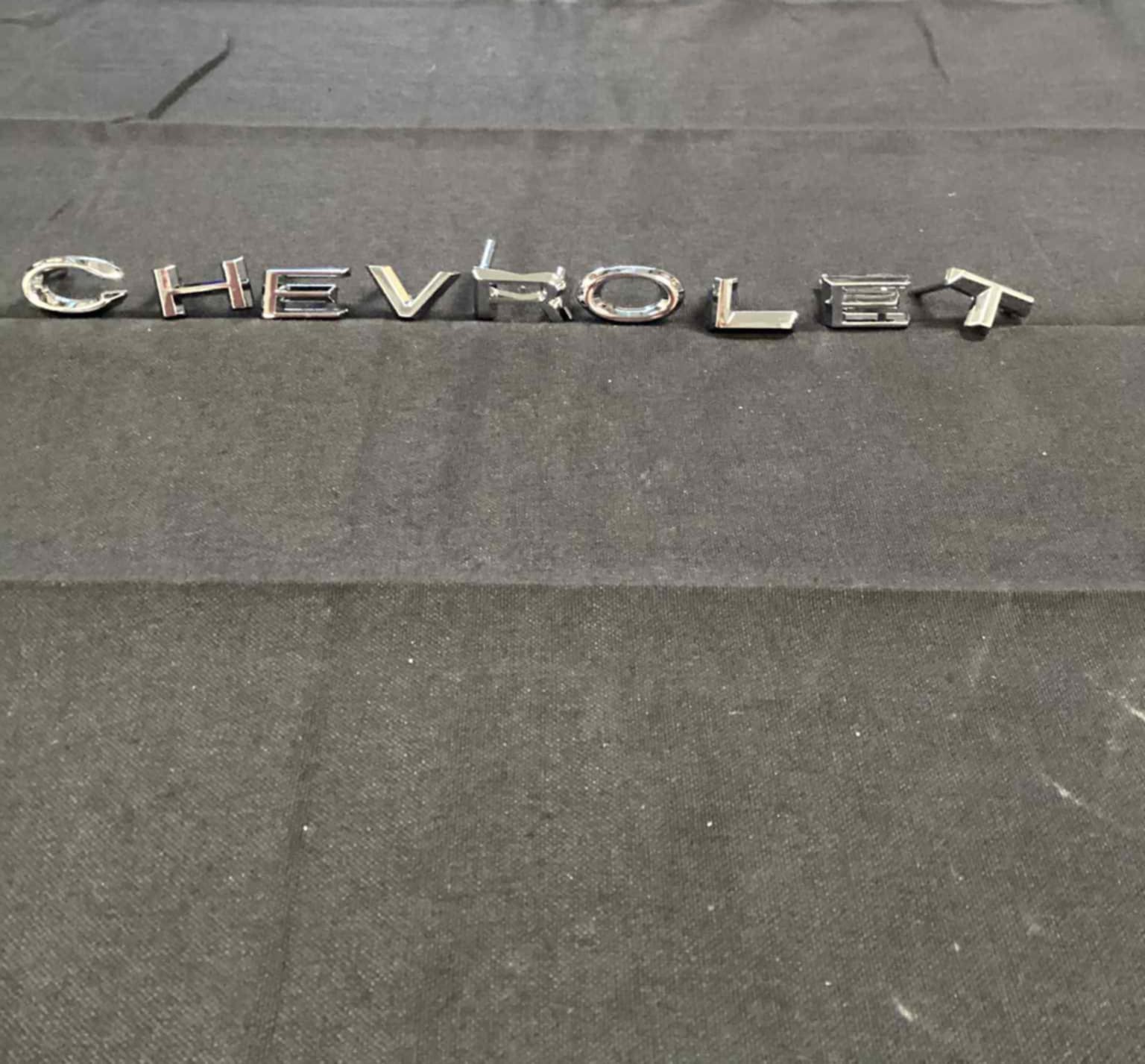 1971 Chevy Impala Caprice Chevrolet Letters Emblem 3988389 OEM. 23 | eBay