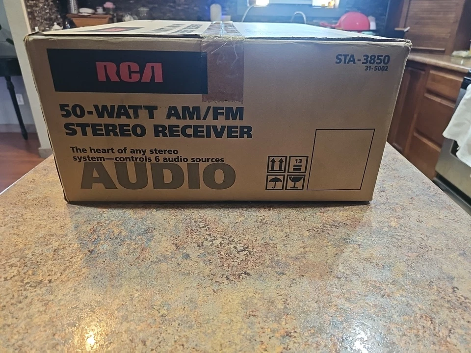RCA STA-3850 Receiver HiFi Stereo Vintage Home Audio 2 Channel Phono Radio AM/FM - Image 4 of 4