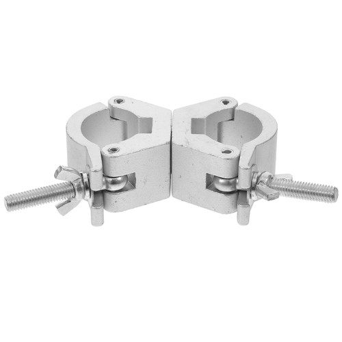 Lot De 8 Pinces D'éclairage Pliables 150kg - Aluminium Noir, Pour DJ/scène, Neuf