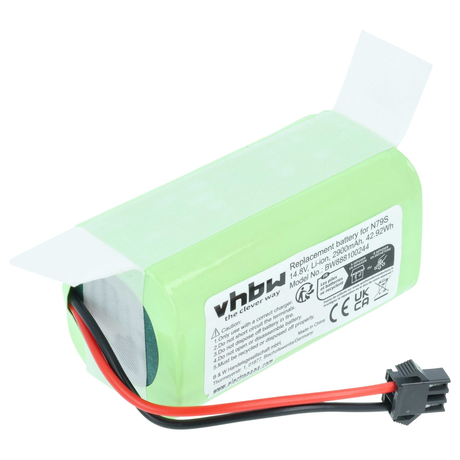 Battery for Eufy RoboVac G30 Edge G30 Hybrid G30 Hybrid G30 Verge 2900mAh 14.8V