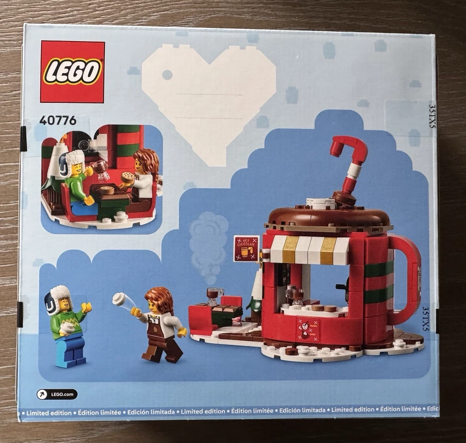 Lego 40776 Hot Chocolate Stand 256 Pcs Promo Limited Edition New Sealed Box - Image 2 of 4
