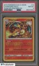 2019 Pokemon Sun & Moon Team Up Cracked Ice #14 Charizard Holo PSA 8 NM-MT