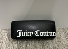 Juicy Couture Women s Black Hard Case for Glasses/Sunglasses, Pink Interior
