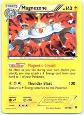 Magnezone 54/162 Holo Rare BREAKthrough Pokemon Near Mint