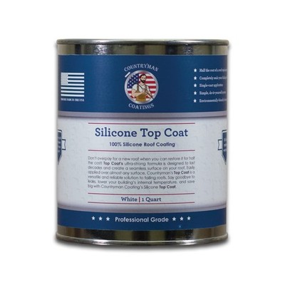 100% Silicone Roof Coating for RVs, Campers & Flat Roofs - Waterproof Seal fo...