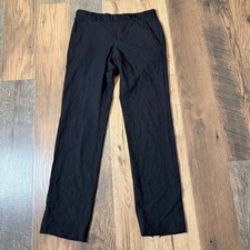 Gucci Black Uniform Cotton Trouser Pants EU Size 44 in Excellent Used Condition!