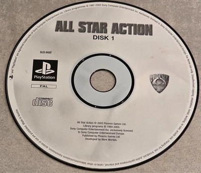 ALL STAR ACTION PLAYSTATION 1 PS1 OOT - Photo 1/2