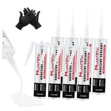 RV Roof Lap Sealant Self Leveling,8 Pack RV Roof Silicone Self Leveling 8 Packs