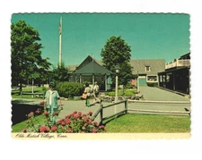 OLDE MISTICK Village Connecticut vintage postcard unposted